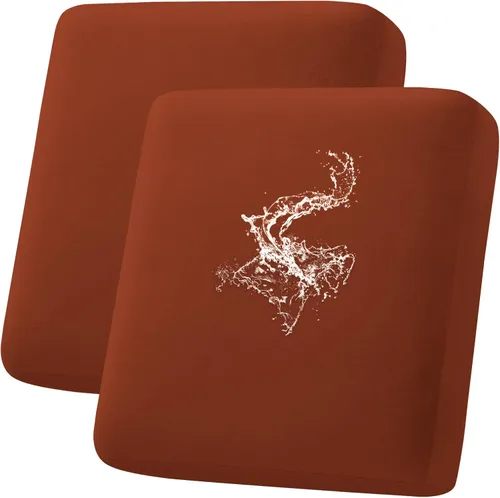 Vista 14 de hyha Fundas de cojín impermeables para sofá, funda elástica para asiento de sofá para perro, lavable, antideslizante, impermeable, fundas de cojín