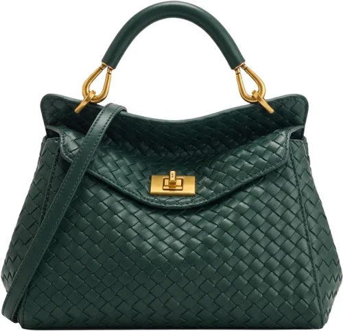 Vista 22 de JW PEI Bolso Lucia Classic Top para Mujer Negro