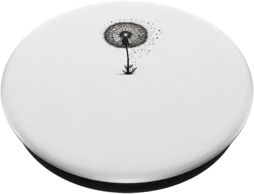 Vista 2 de Milagro de diente de león para amantes de la naturaleza y entusiastas del romance. PopSockets intercambiables PopGrip