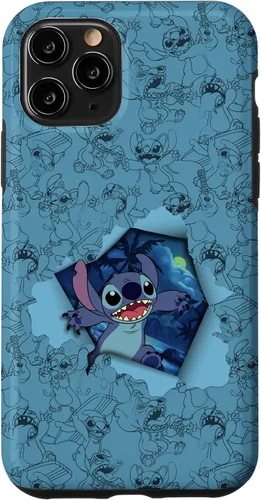Vista 28 de Disney Lilo & Stitch - Funda para iPhone 12/12 Pro con diseño de ángel
