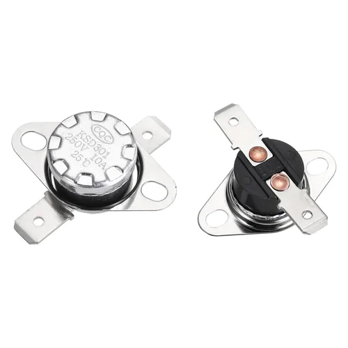 Vista 61 de uxcell KSD301 Termostato 32.0 °F/32 ° F 10 A Normalmente Cerrado N.C Ajuste Snap Disc Interruptor de temperatura para microondas, horno, cafeteras 2