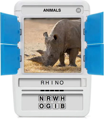 Vista 9 de 100 PICS Animals - Juego de tarjetas didácticas de viaje, adivina 100 animales, estuche revela-tarjetas, para adultos y niños a partir de 6 años