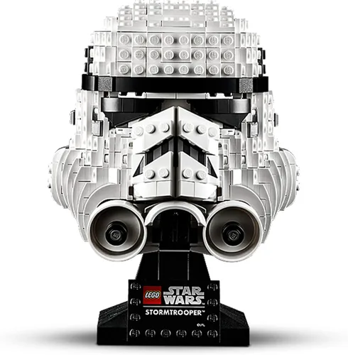 Vista 7 de Casco de Stormtrooper de LEGO Star Wars 75276 Kit de construcción, genial colección de Star Wars para adultos (647 piezas)