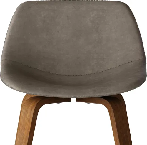 Vista 5 de SIMPLIHOME Randolph Taburetes de mostrador (juego de 2) – asientos de cocina tapizados de madera curvada de 28 pulgadas de altura de asiento