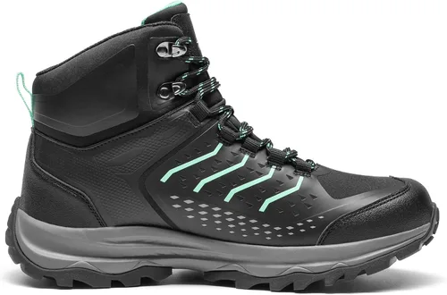 Vista 7 de NORTIV 8 Botas de senderismo impermeables para mujer, botas ligeras para senderismo al aire libre