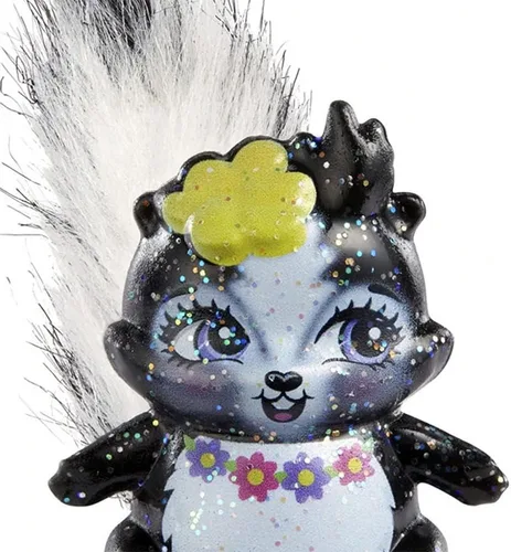 Vista 3 de Enchantimals Wonderwood Skunk Caper GLH33 ~ Sage Skunk Doll's Bestie