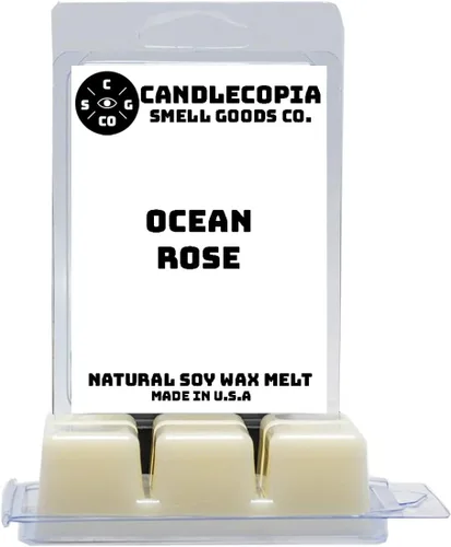 Vista 30 de Apple Maple Bourbon - Cera vegana vertida a mano fuertemente perfumada, 12 cubos de cera perfumada, 6.4 onzas en 2 paquetes de 6