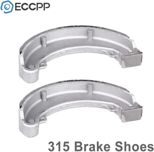 Vista 3 de ECCPP Zapatas de freno para Honda Trx300 Fourtrax 300 2X4 1988-2000 (solo 2X4), EBC345 315 zapatas de freno delanteras y traseras Semi-metallic