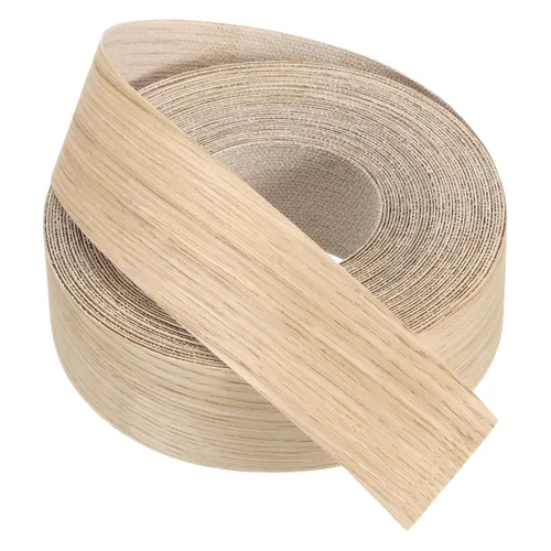 Vista 34 de PATIKIL Bandas de borde de abedul, cinta de chapa de madera de 1-1/2 pulgadas x 25 pies, bandas de borde de madera contrachapada flexible prepegadas