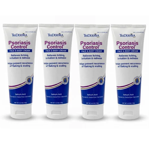 Vista 8 de TriDerma Crema facial y corporal para control de la psoriasis, 4.2 onzas