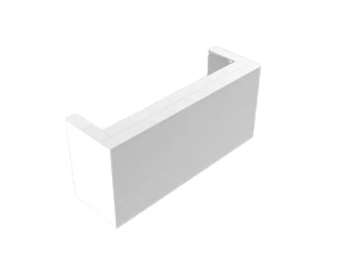 Vista 16 de EverBlock Kit de barra y mostrador en voladizo de 4 pies para uso en el hogar, ventas o eventos Bloques de construcción gigantes Fácil