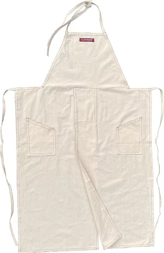 Vista 10 de BLUE DENIM, el delantal original dividido superpuesto para alfareros, chefs, jardineros, artistas, hombres y mujeres