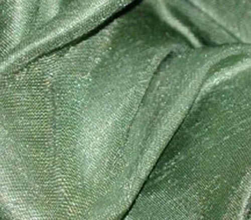 Vista 17 de Tela de satén Shantung sólida de 60 pulgadas de ancho vendido por yarda (verde manzana)