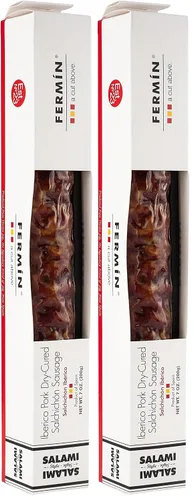 Vista 8 de Fermin Salchichón Ibérico Ibérico Curado en Seco, 7 oz