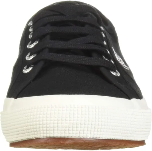 Vista 2 de Superga 2750 Cotu Tenis clásicos para mujer Negro Blanco