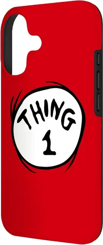 Vista 2 de Dr. Seuss Funda con emblema Thing 1 para iPhone 17