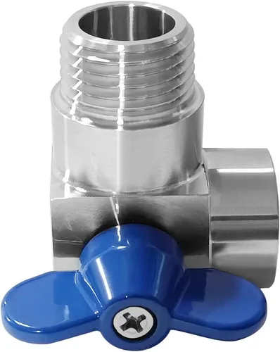 Vista 5 de Beduan 1/2" NPT mini válvula de bola macho a hembra de acero inoxidable de 90 grados de acero inoxidable válvula de cierre