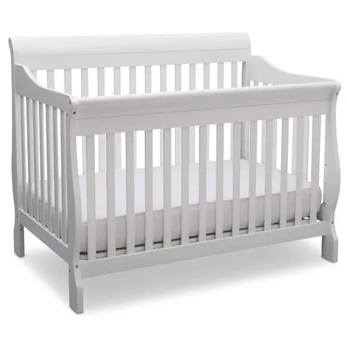 Vista 13 de Delta Children Cuna convertible Canton 4 en 1, fácil de montar, color negro ébano