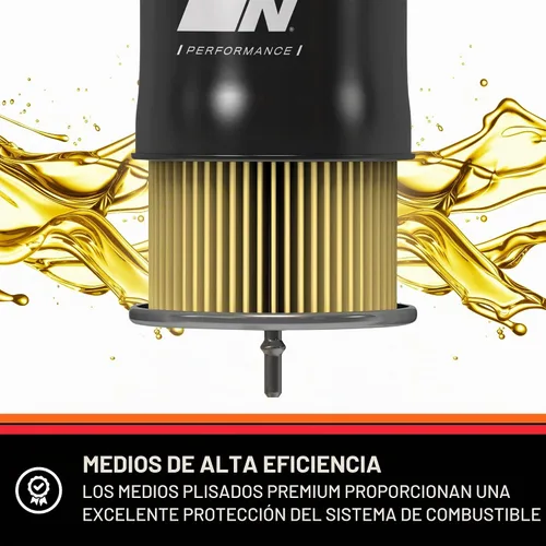 Vista 3 de K&N PF-1000 Filtro de combustible.