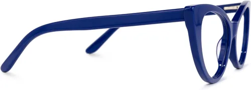 Vista 6 de Zeelool Gafas de bloqueo de luz azul de ojo de gato de acetato vintage para mujer Marilyn FP0049-01 negro