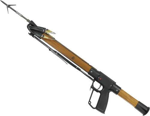 Vista 4 de Fusil submarino especial AB Biller de 32 pulgadas, caoba