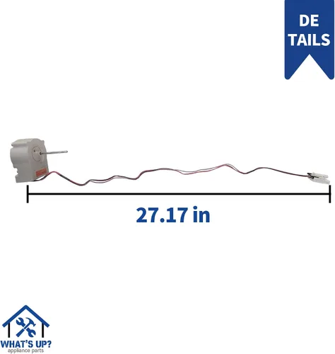 Vista 5 de What's Up? 4681JB1027C Refrigerador Evaporador Motor de Ventilador Pieza de Repuesto para Refrigeradores LG Kenmore Reemplaza 4681JB1027V