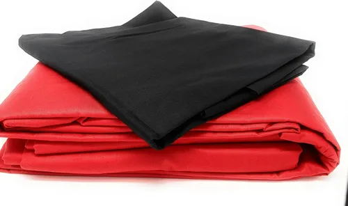 Vista 3 de Tache - Juego de funda de edredón de 3 piezas, 100% algodón, color rojo vibrante, tamaño California King