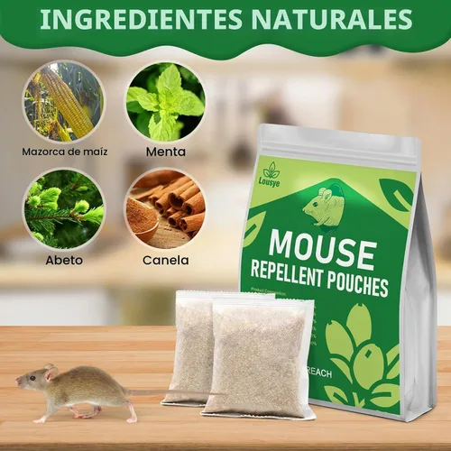 Vista 2 de Bolsas repelentes de ratones, paquete de 30 repelentes de roedores