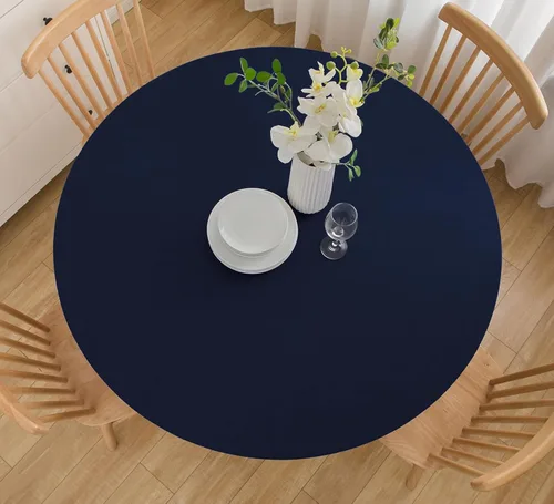 Vista 22 de Wolkemer Mantel Cuadrado Ajustado de Spandex Elástico Rojo Cubierta para Mesa de Cóctel con Borde Elástico Cobertor de Mesa para Comedor Boda Fiesta