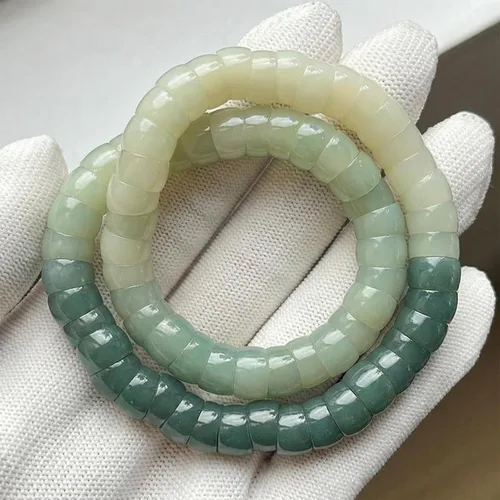 Vista 4 de Pulsera antiestrés con artículos para aliviar la ansiedad – Pulsera natural para aliviar la ansiedad y el estrés, joyería calmante para mujeres