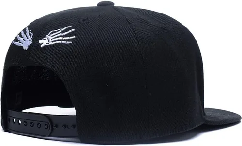 Vista 4 de Quanhaigou Gorra de béisbol ajustable para hombres y mujeres, unisex, estilo hip hop, gorra de béisbol con visera plana, sombreros para papá