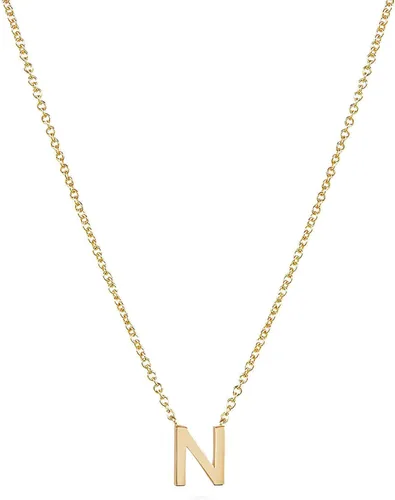 Vista 14 de Collares con Iniciales para Mujer, Collar de Letra de Oro de 14k Chapado en Oro Delicado, Collar Pequeño con Colgante de Inicial, Collar de A1