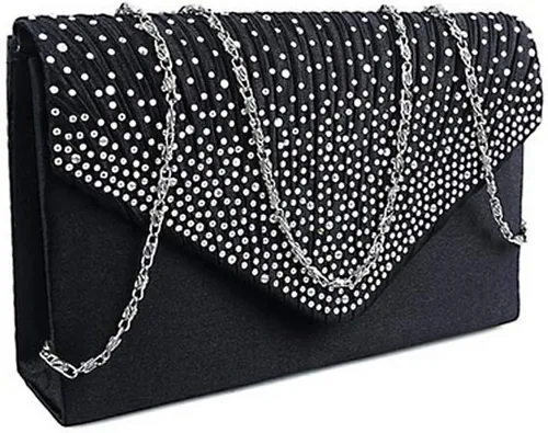 Vista 16 de Nuevo bolso nupcial del bolso de la boda de las señoras