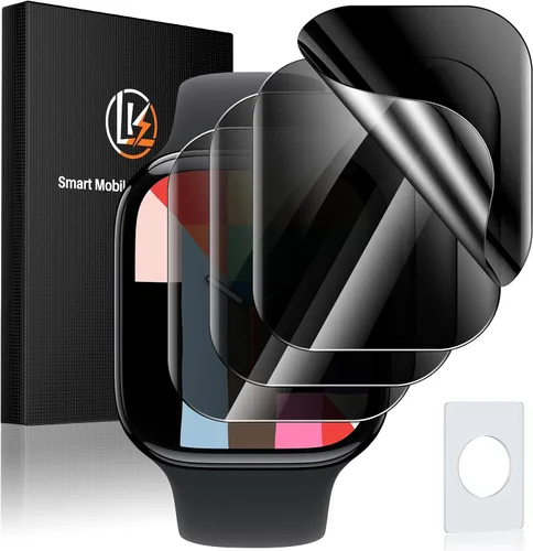 Vista 12 de LK Pack de 3 para Apple Watch Ultra 3 Protector de Pantalla 49mm [Cero-Falla] HD Top 9H Vidrio Templado Apple Watch Ultra / Ultra 2 Protector