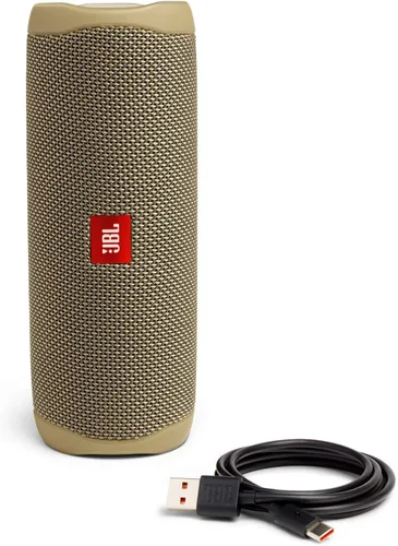 Vista 7 de JBL Flip 5 - Parlante portátil inalámbrico Bluetooth impermeable con estuche rígido protector divvi!.