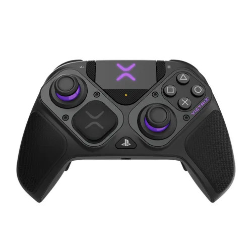 Vista 10 de PDP Victrix Pro BFG Wireless Gaming Controller for Playstation 5 / PS5, PS4, PC, Modular Esports Gamepad, Remappable Buttons, Customizable