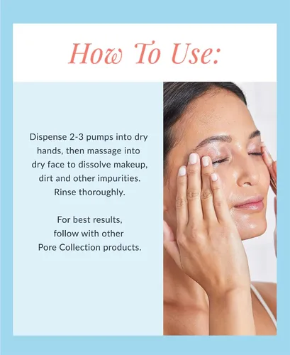 Vista 6 de DHC Aceite limpiador de poros, aceite de limpieza facial, removedor de maquillaje, desatasca los poros, sin residuos, ideal para pieles grasas