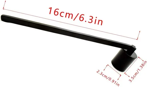 Vista 2 de Snuffer Extintor - Cabeza giratoria superior - Metal - Snuffer de velas