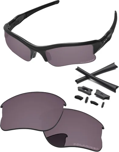 Vista 45 de Lentes de repuesto y kits de goma para gafas de sol Oakley Flak Jacket XLJ OO9009 2.480 in
