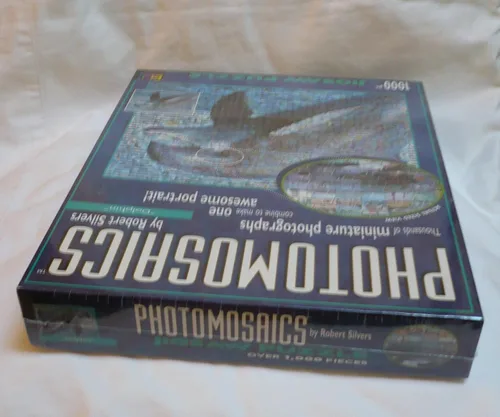 Vista 6 de Rompecabezas de delfines fotomosaicos 1000pc
