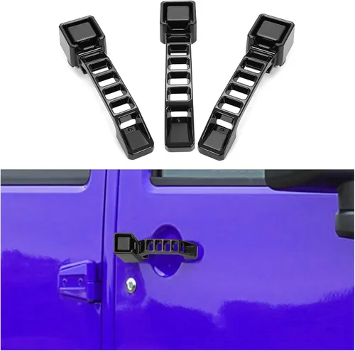 Vista 11 de HECASA Manija de Puerta Exterior Manija de Portón Trasero Compatible con Jeep Wrangler JK/JKU 2007-2018 Aluminio con Recubrimiento en Polvo