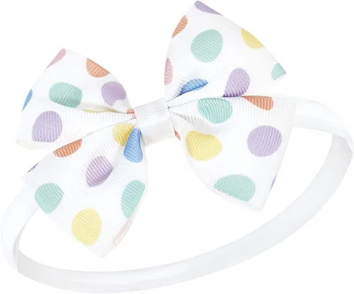 Vista 10 de Hudson Baby Cotton and Synthetic Headbands, Size 0-24 Months