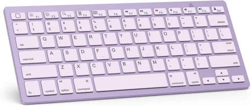 Vista 12 de OMOTON Teclado Bluetooth compatible con iPad A16 de 11ª y 10ª generación, iPad 10.2 (9ª/8ª/7ª), iPad Pro de 13/12.9/11 pulgadas, iPad Air/Mini y más