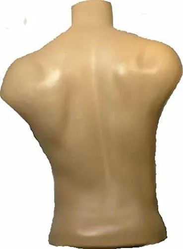 Vista 2 de Masculino Torso Vestido Forma Maniquí Exhibición Busto Desnudo (#5027)