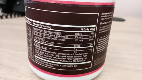 Vista 9 de Life's Fortune L Arginine L Citrulina Suplemento en polvo Suplemento de óxido nítrico de alta potencia con sabor a cereza natural