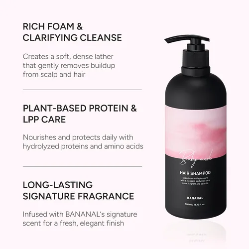Vista 2 de Champú Coreano con Romero – Fórmula para el Cuero Cabelludo Libre de Sulfatos, Siliconas y Parabenos – Fortalece, Hidrata y Refresca el Cabello
