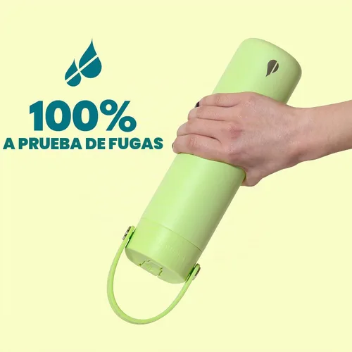 Vista 5 de Elemental Core - Botella de agua de acero inoxidable de 24 onzas con Beige