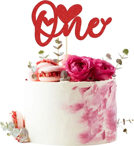 Vista 58 de Ephlyn 24 adornos para cupcakes con purpurina para el día de San Valentín, dulce amor, corazón, día de San Valentín, decoración para cupcakes