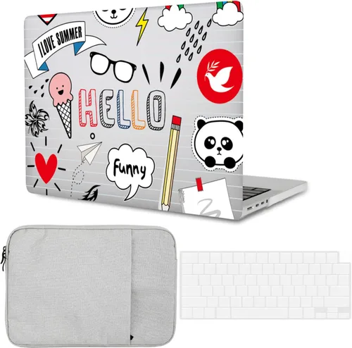 Vista 28 de Funda rígida compatible con MacBook Pro de 13 pulgadas 2012 2011 2010 2009 2008 versión antigua modelo A1278 con CD-ROM, funda rígida de plástico