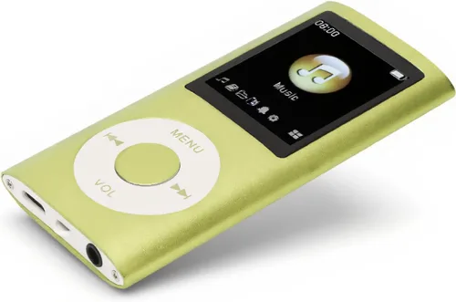 Vista 10 de Reproductor de MP3, reproductor de música MP3 portátil sin pérdidas delgado con auriculares, pantalla LCD de 1.8 pulgadas, reproductor de música
